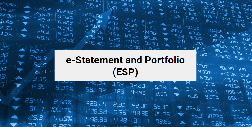 e-Statement and Portfolio (ESP)