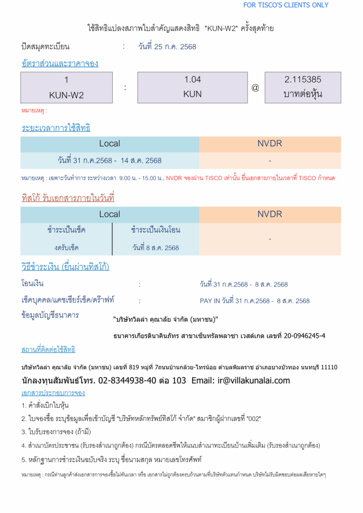 KUN W21