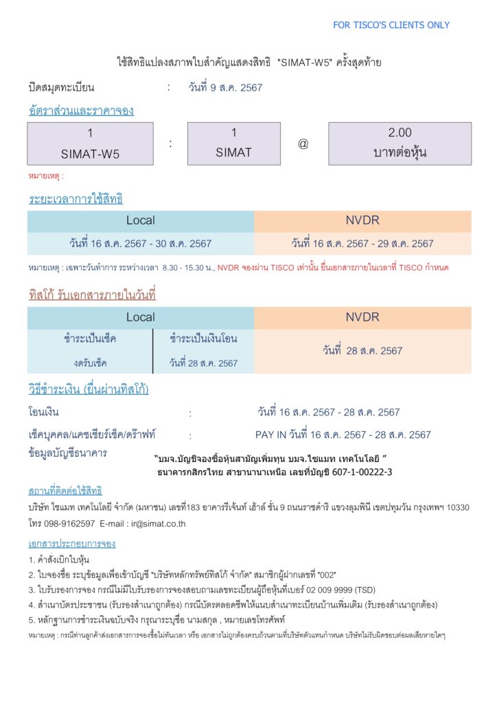 SIMAT W51