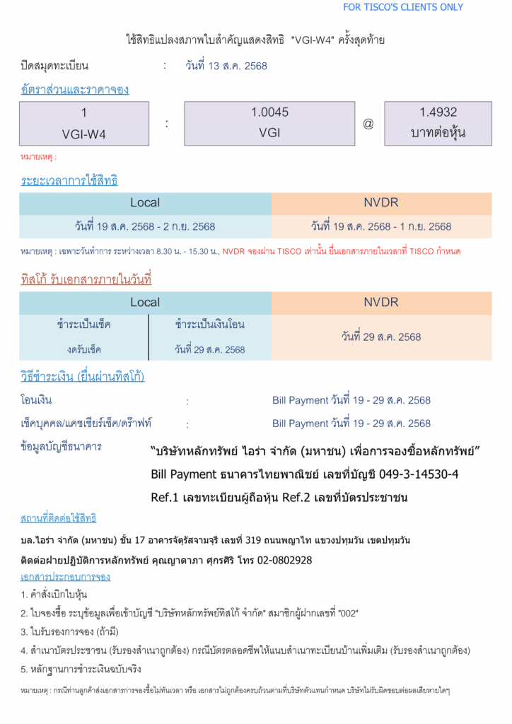 VGI W41